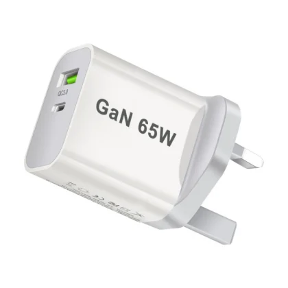 UK/AU/EU/US USB C Charger 65W PD