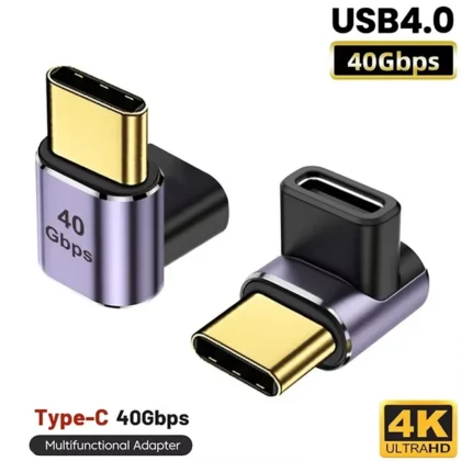 USB 4.0 40Gbps Adapter 90 Degree