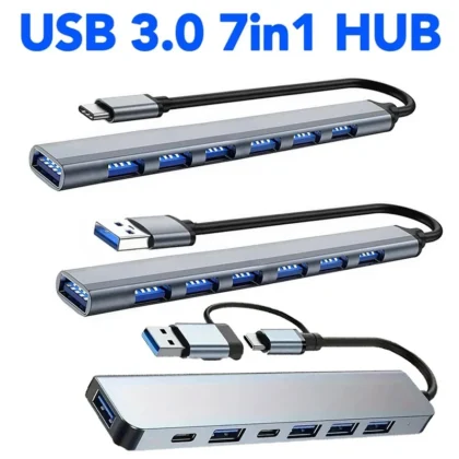 7 In 1 USB 3.0 HUB
