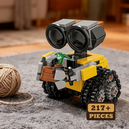 Classic Movie 200+pcs Mini Robot Wall-e
