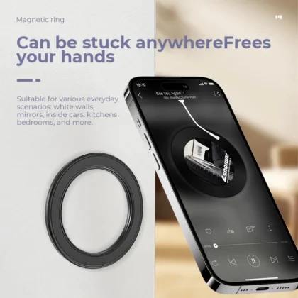 For Magsafe Strong Magnetic Ring Phone