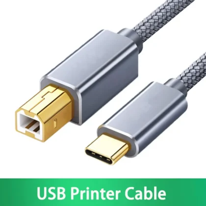 0.5m-3.0m USB C to USB B