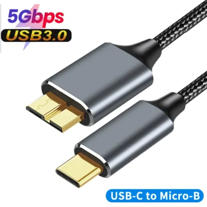 USB C to Micro B Cable