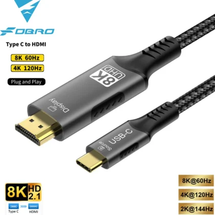 USB C to HDMI Cable 8K@60Hz