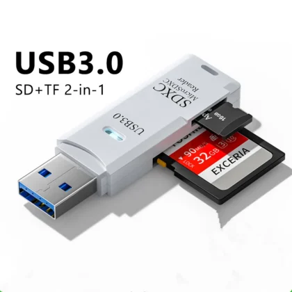 USB 3.0 Card Reader SD TF