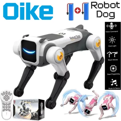 RC Mechanical Dog Intelligent AI RC