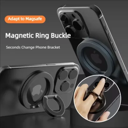 Magnetic Phone Ring Holder Dual-Side Magnet