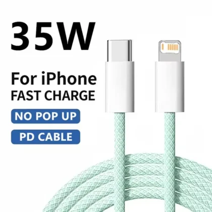 Braided USB-C PD Cable Fast Charge