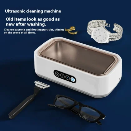 Ultrasonic Cleaner Machine Eyeglass 650ml Mini