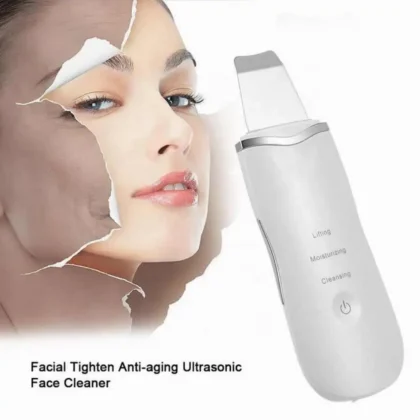Ultrasonic Skin Scrubber Deep Vibrate Facial