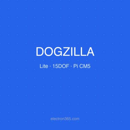 DOGZILLA Lite Smart Robot Dog — 15DOF, Raspberry Pi CM5, AI Vision