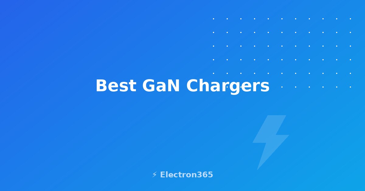 Best GaN Chargers in 2026: Compact Power, Explained