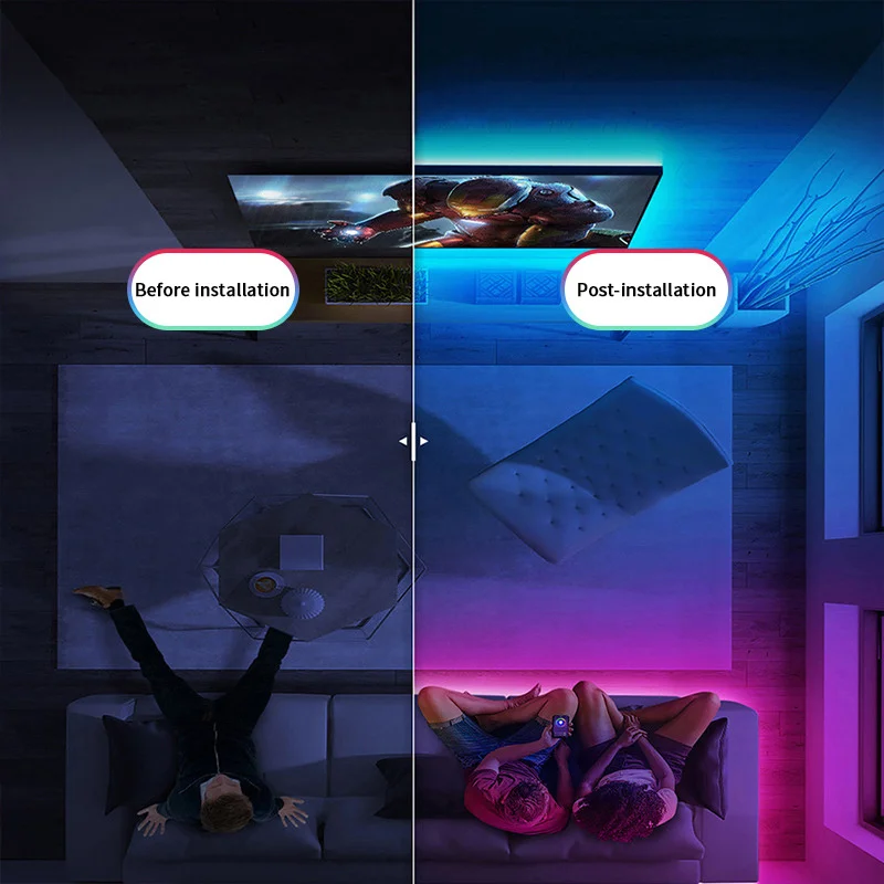 RGB 5050 Strip Light with 24 - Image 6