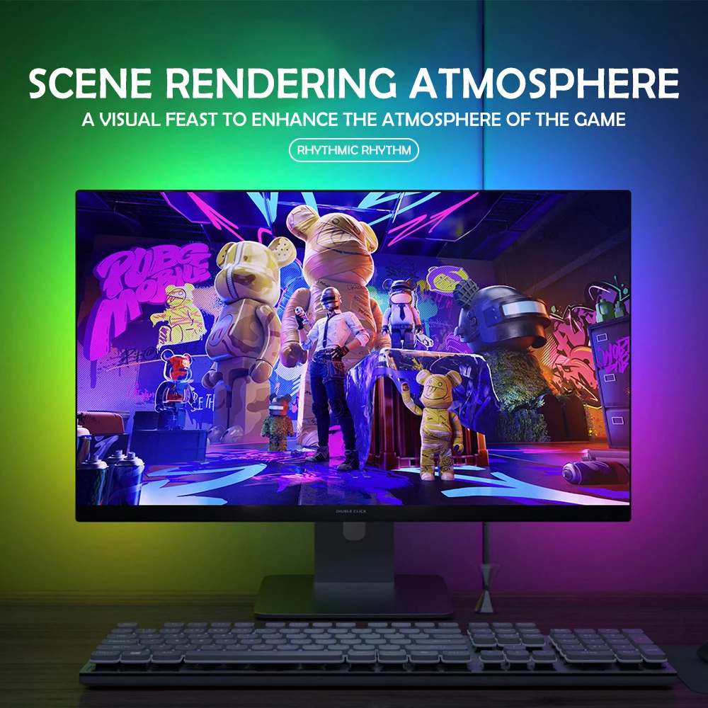 RGB Gaming Lights Strip Monitor Backlight - Image 3