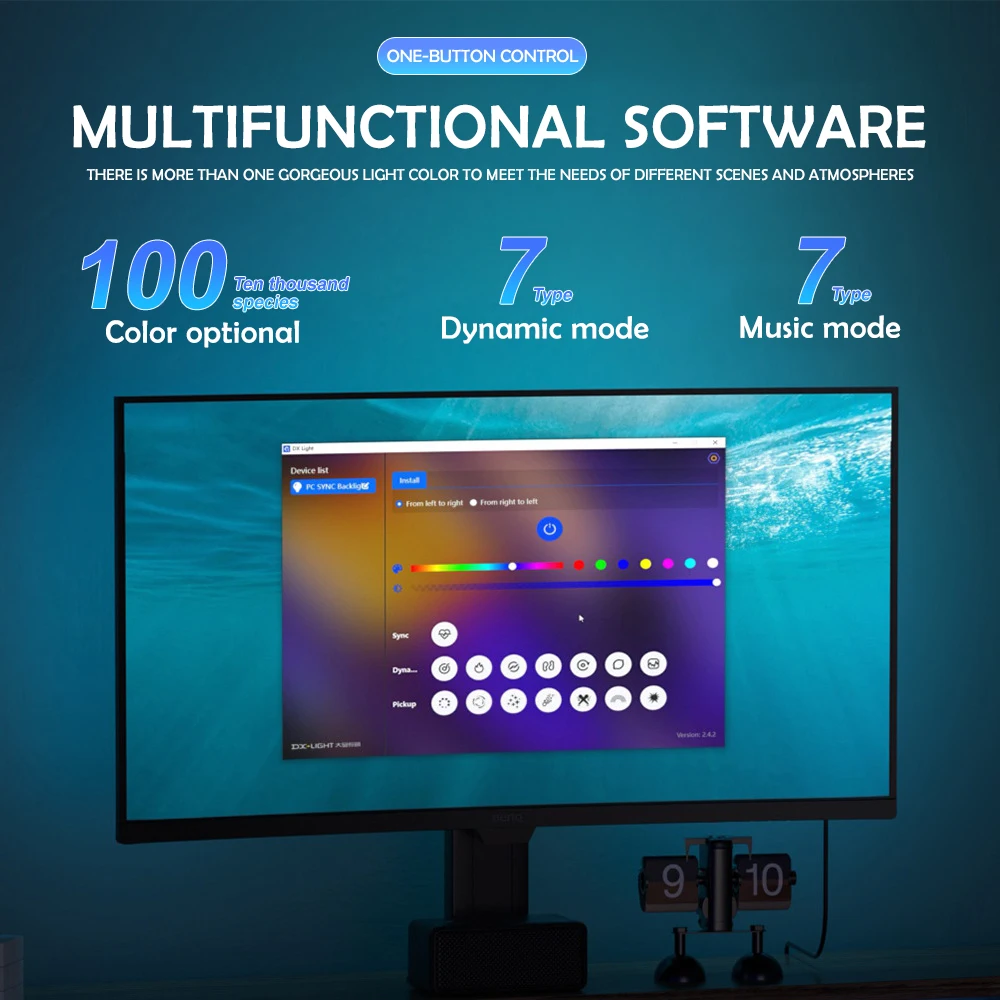 RGB Gaming Lights Strip Monitor Backlight - Image 2