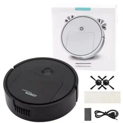 Automatic Electric Floor Vacuum Cleaner 3-in-1