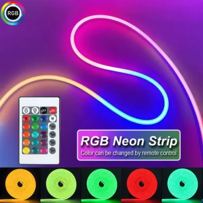 RGB Neon LED Strip Lights USB