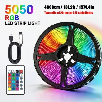 RGB 5050 Strip Light with 24