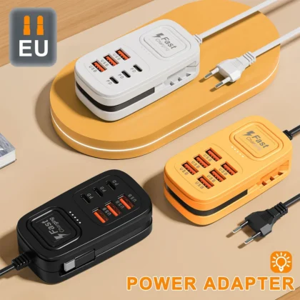 6 Ports USB Fast Charger Power