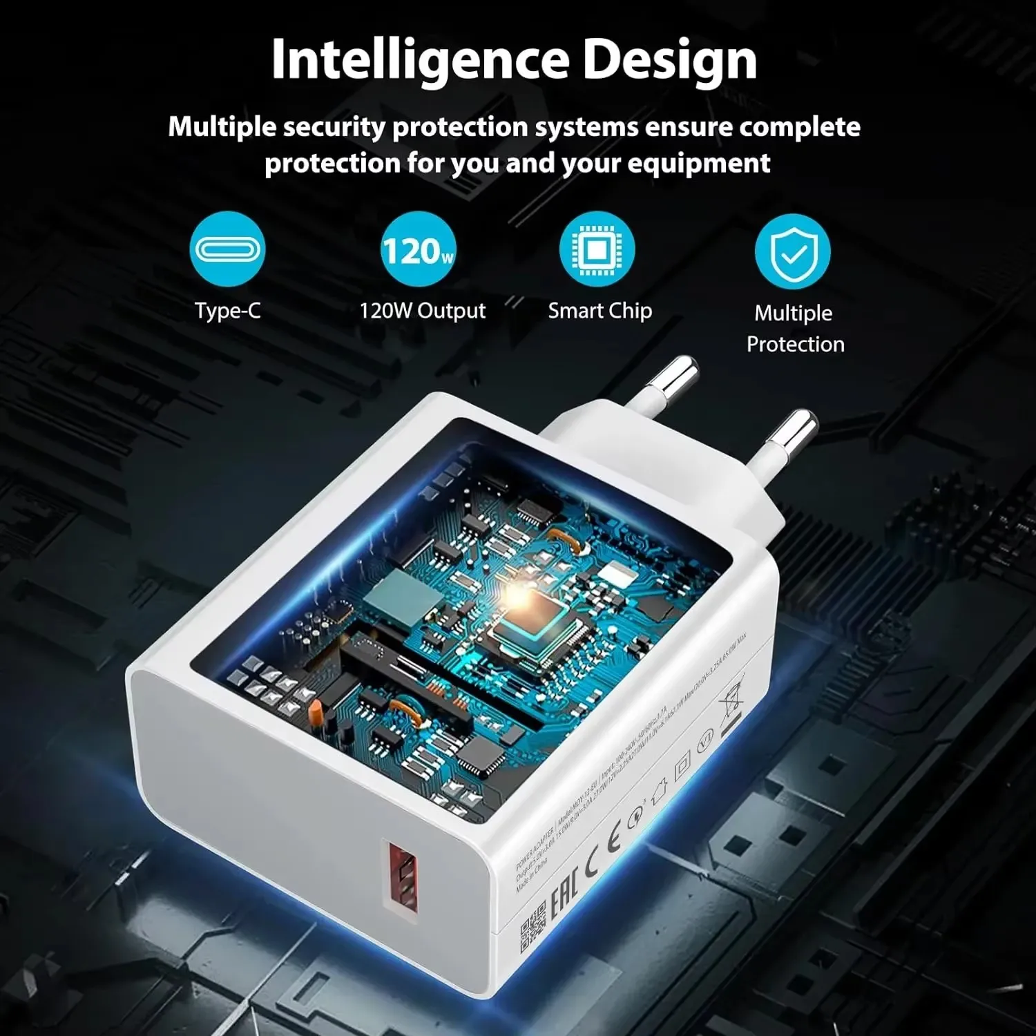 120W Fast USB Charger for Xiaomi - Image 6