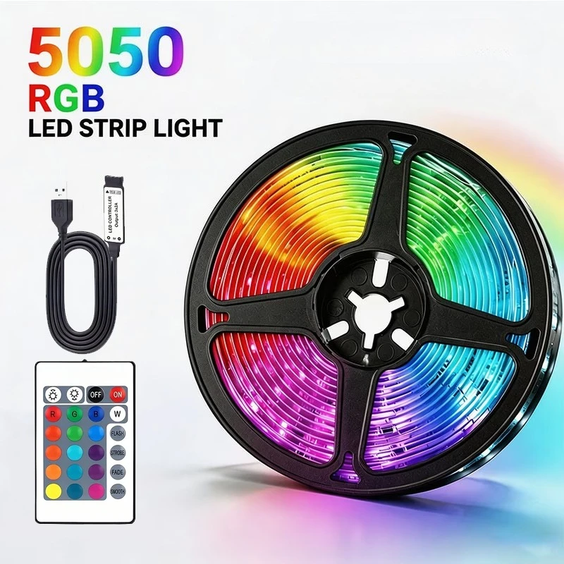 RGB 5050 Strip Light with 24 - Image 7